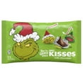 thumbnail image 1 of Holiday KISSES Milk Chocolate with Grinch Foils 9.5 oz. bag ( 3 pack ), 1 of 1
