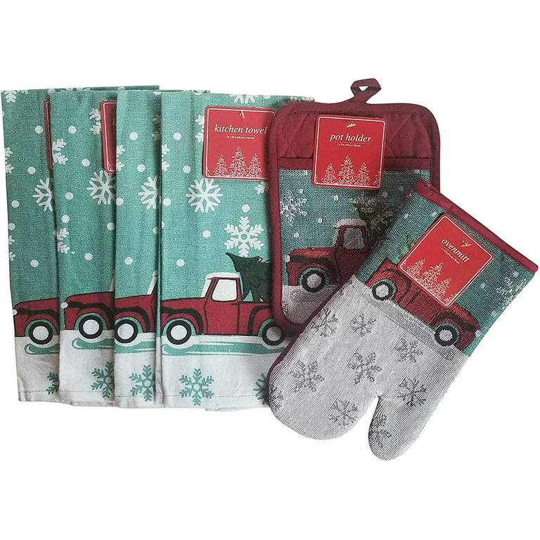 https://i5.walmartimages.com/seo/Holiday-Kitchen-Set-6-Piece-includes-4-Kitchen-Towels-Oven-Mitt-Pot-Holder-Vintage-Retro-Red-Pickup-Truck-Christmas-Tree-and-Snowflakes_c17d019b-4b01-4db4-936c-47eb7716b943.8fa6f14d2cf9b9a744b5fb81ed417cda.jpeg?odnHeight=768&odnWidth=768&odnBg=FFFFFF