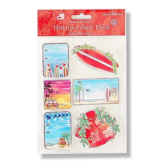 Holiday Labels HOLIDAY SURF