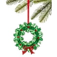 thumbnail image 1 of Holiday Lane Christmas Cheer Wreath Ornament, 1 of 1