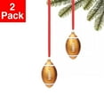 thumbnail image 1 of Holiday Lane Sports & Hobbies Football Ornament, 2 Pack, 1 of 2