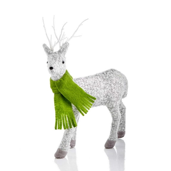 Holiday Lane Standing Deer with Scarf Figurine