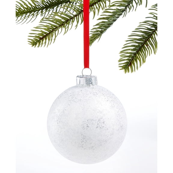 Holiday Lane The Holiday Collection Silver Ball Ornament