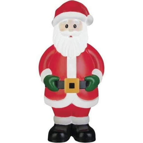 Holiday Living 24-in Incandescent Blow Mold Santa