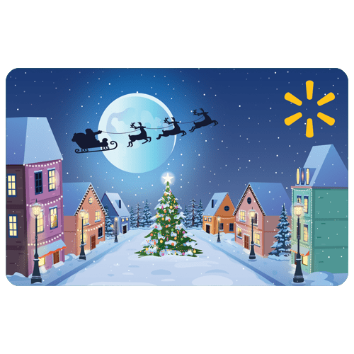 Holiday Look It's Santa Walmart eGift Card