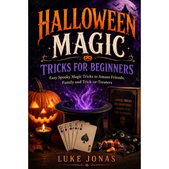 Holiday Magic Tricks for Beginners Halloween Magic Tricks For Beginners: Easy Spooky Magic Tricks to Amaze Friends, Family and Trick-or-Treaters, (Paperback)