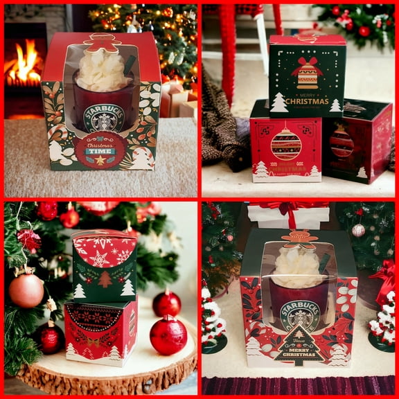 Holiday Mini Cafe Soy Candle In Giftbox