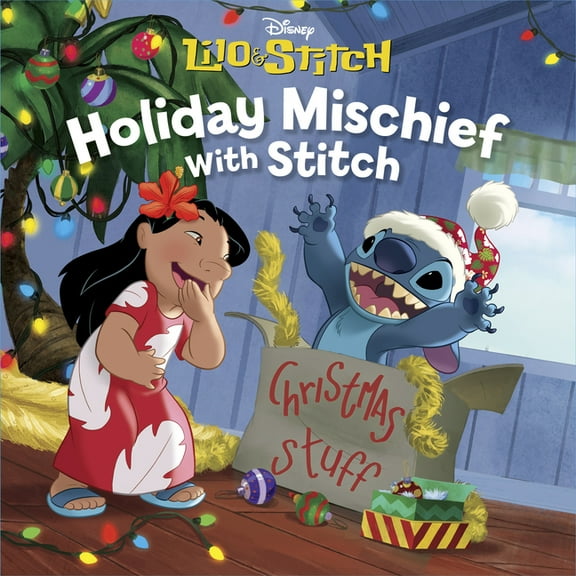 Holiday Mischief with Stitch, (Hardcover)