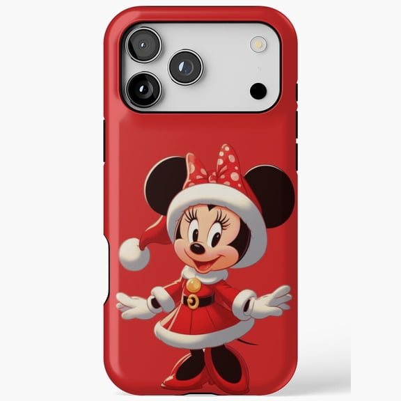 Holiday Mouse Christmas Cheer Case for iPhone 11 12 13 14 15 16 17 Pro Max