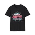 thumbnail image 1 of Holiday Movie Candy Canes Holly Men Women Novelty TShirt, 1 of 4