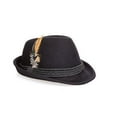 thumbnail image 1 of Holiday Oktoberfest Wool Bavarian Alpine Hat - Black Color, Medium, 1 of 6