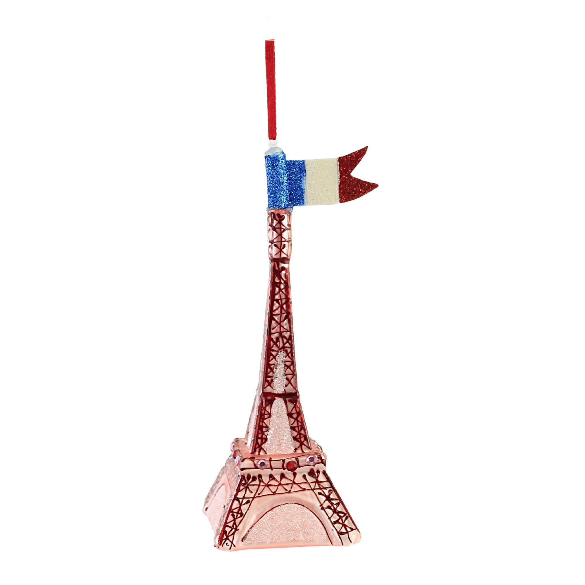 Holiday Ornament Festive Eiffel Tower Large Paris France Lovers Souvenir Go8434l