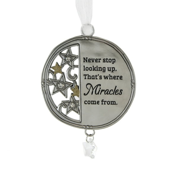 Holiday Ornament It's In The Stars Metal Inspiration Er70580 Cr-Miracles