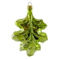 thumbnail image 1 of Holiday Ornament Oak Leaf Blown Glass Ornament Tree Spring Mes7008642 Lime, 1 of 1
