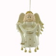 thumbnail image 1 of Holiday Ornament Ringing In Peace Blown Glass Lenox Christmas Angel 760498, 1 of 2