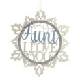 thumbnail image 1 of Holiday Ornament Snowflake Message Wood I Love You 131765 Aunt, 1 of 3