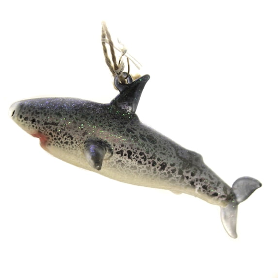 Holiday Ornaments Deep Sea Shark Glass Sea Fish Fins To444