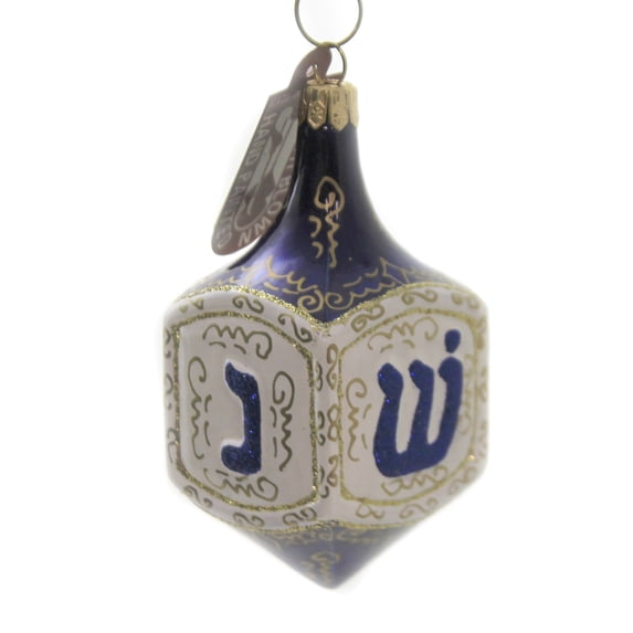 Holiday Ornaments Dreidel. Hanukkah Jewish 090011