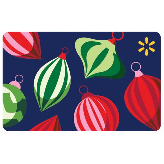 Holiday Ornaments Walmart Gift Card