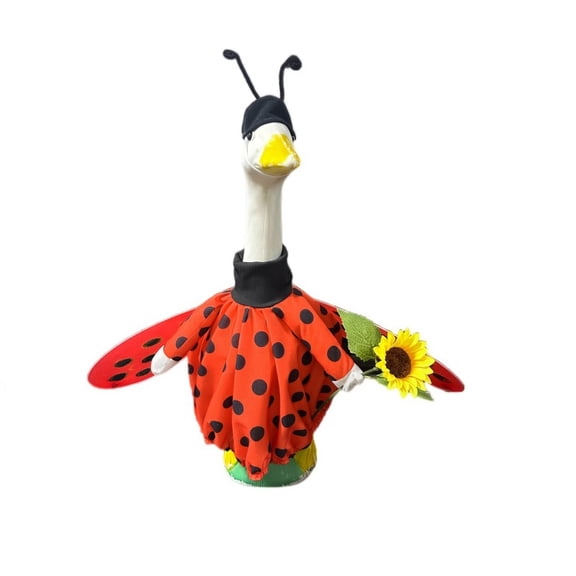 Holiday Outfit for Lawn Goose, Cute Spring Costume for Easter, Graduation, Bee Day, Fits Large 23" H Statue