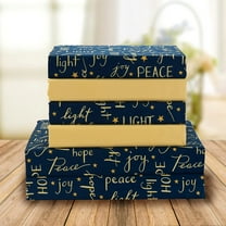 Holiday Pattern 1500 Series Sheet set (4-Piece) Bedding Set, Twin XL, Peace and Joy