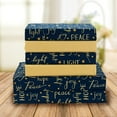 thumbnail image 1 of Holiday Pattern 1500 Series Sheet set (6-Piece) Bedding Set, King, Peace and Joy, 1 of 2