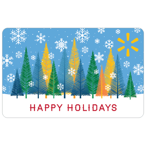 Holiday Peaceful Woodland Walmart eGift Card