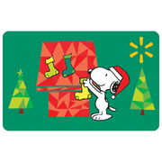 Holiday Peanuts Holiday Cheer Walmart eGift Card