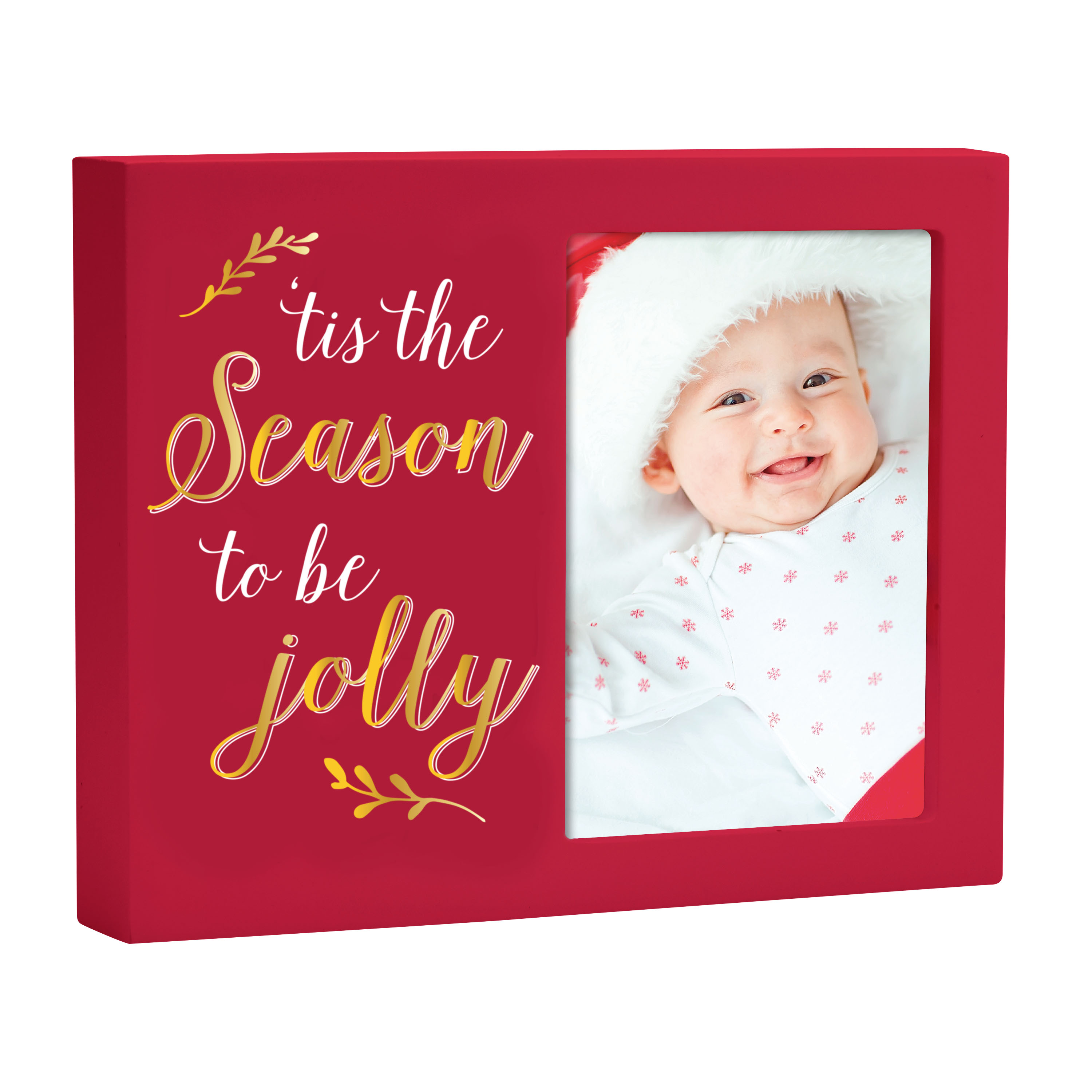 Holiday Photo Frame Keepsake Plaque
