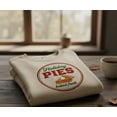 thumbnail image 1 of Holiday Pies Embroidered Sweatshirt, Baked Fresh Pie Design, Cozy Thanksgiving Kitchen Crewneck, 1 of 4