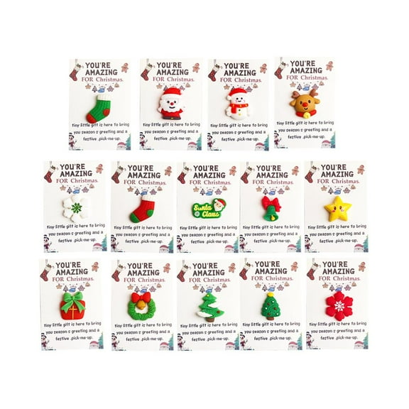 Holiday Pocket Hugs-Youre Amazing,Mini Resin Pocket Hugs with Holiday Cards, Christmas Pockets Hug, Pocket-Sized for Coworkers, Staff & Friends, Christmas Pockets Emotional Hug