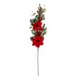 thumbnail image 1 of Holiday Poinsettia Stem Artificial Pine, 29"H, 1 of 1