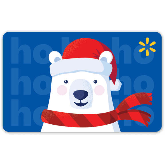 Polar Bear Walmart Gift Card