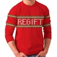 thumbnail image 1 of Holiday Present Regift Adult Red Ugly Christmas Sweater, 1 of 1