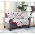 thumbnail image 1 of Holiday Puppies Loveseat Furniture Protector, 1 of 3