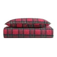 thumbnail image 1 of Beatrice Home Fashions, Holiday 2PC Quilt Set, Twin, Tarick Plaid, 1 of 4