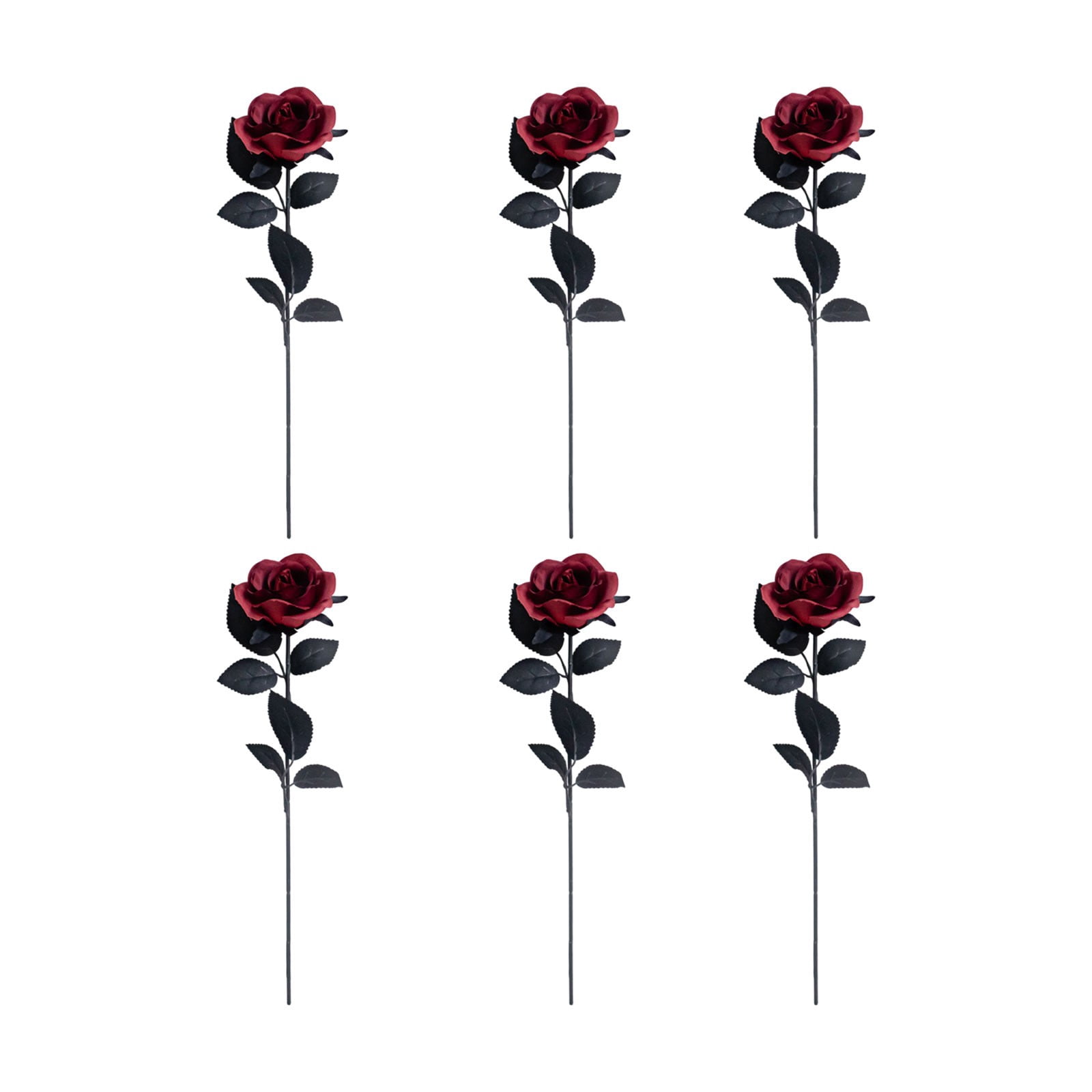 Fake Gothic Roses Your Holiday Red Gothic Artificial Rose Flower Silk Floral Arrangement ...