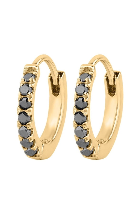 Holiday Sale, Silver Black CZ Hoop Earrings, Pave Black CZ Hoop Earrings, Statement Earrings, Black CZ Hoop Earrings, Zircon Hoops, Bridal