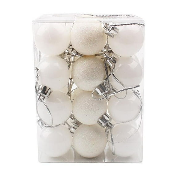 VWRXBZ Christmas Baubles Balls Xmas Tree Balls Christmas Decoration Party Ornaments Christmas Tree Balls 24 Piece Set