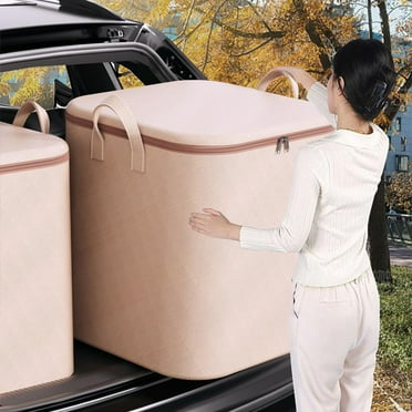 Holiday Savings ASXITE Duffel Bags for Traveling,Heavy Duty Storage with Reinforced Handles Extra Large Storage Bags for Clothes Tote Bag Thickened Double Zipper for Space Saving Travel