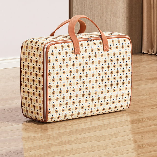 Holiday Savings Clearance 2024! ASXITE Duffel Bags for Traveling,Clothing Storage Bags with Handle and Zipper Travel Moving Bags for Small Clothes Throw Pillows Quilts Fabric