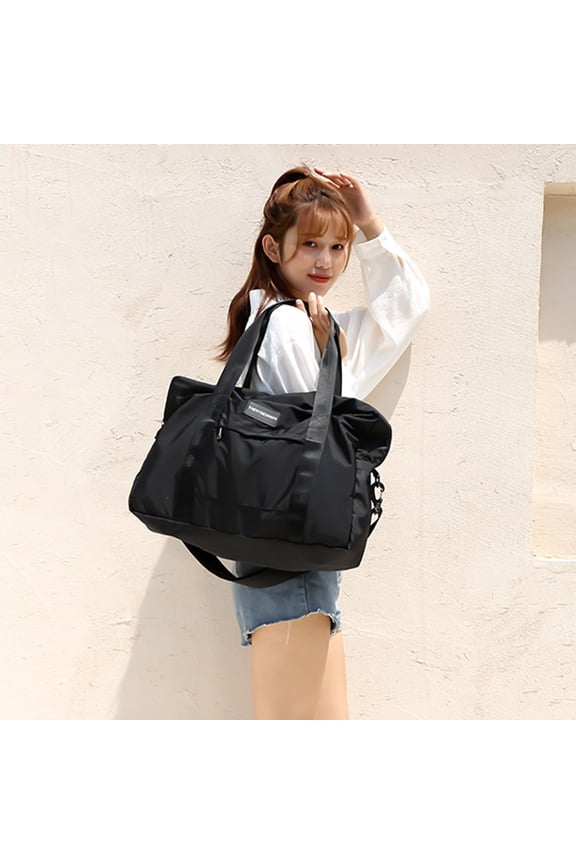 Duffel Bags for Traveling,Large Travel Tote Bag,Expandable Gym Tote Bag,Overnight Bags for Women with Trolley Sleeve Wet Pocket,travel Duffel BagsTravel