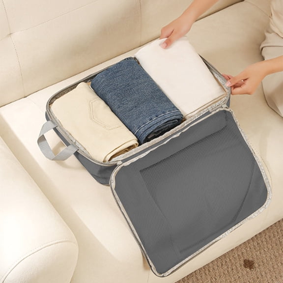 Holiday Savings Clearance 2024! ASXITE Duffel Bags for Traveling,Portable Travel Organizer Bag Compressed Four Piece Set of Toiletries Cosmetics Clothes Shoes Compressed Storage Bag