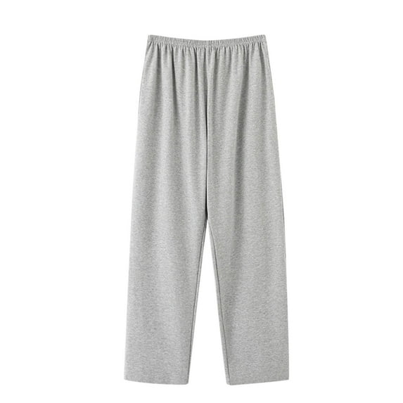 Holiday Savings Clearance 2025! Itsun Mens Pajama Pants,Mens Pajama Pants Bottoms Fleece Casual Pants Sleepwear Plaid PJs with Pockets Gray