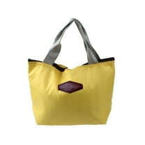 PRETXORVE Portable Picnic Insulated Food Storage Box Tote Lunch Bag Ye