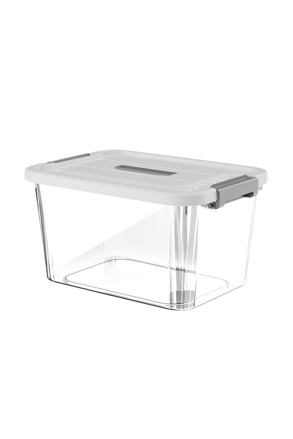 Closet Storage Sweater Organizer for Closet Storage Latches Box Plastic Storage Bin Stackable Storage Organizer Box With Lid Storage Bin Clothes Box Sundries Latches