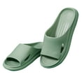 thumbnail image 1 of Holiday Savings Deals! Kukoosong Flat Sandals for Women Men Slippers Home Couple Shoes Indoor Outside Soft Soled Slippers Women Sandals Green 38-39, 1 of 1