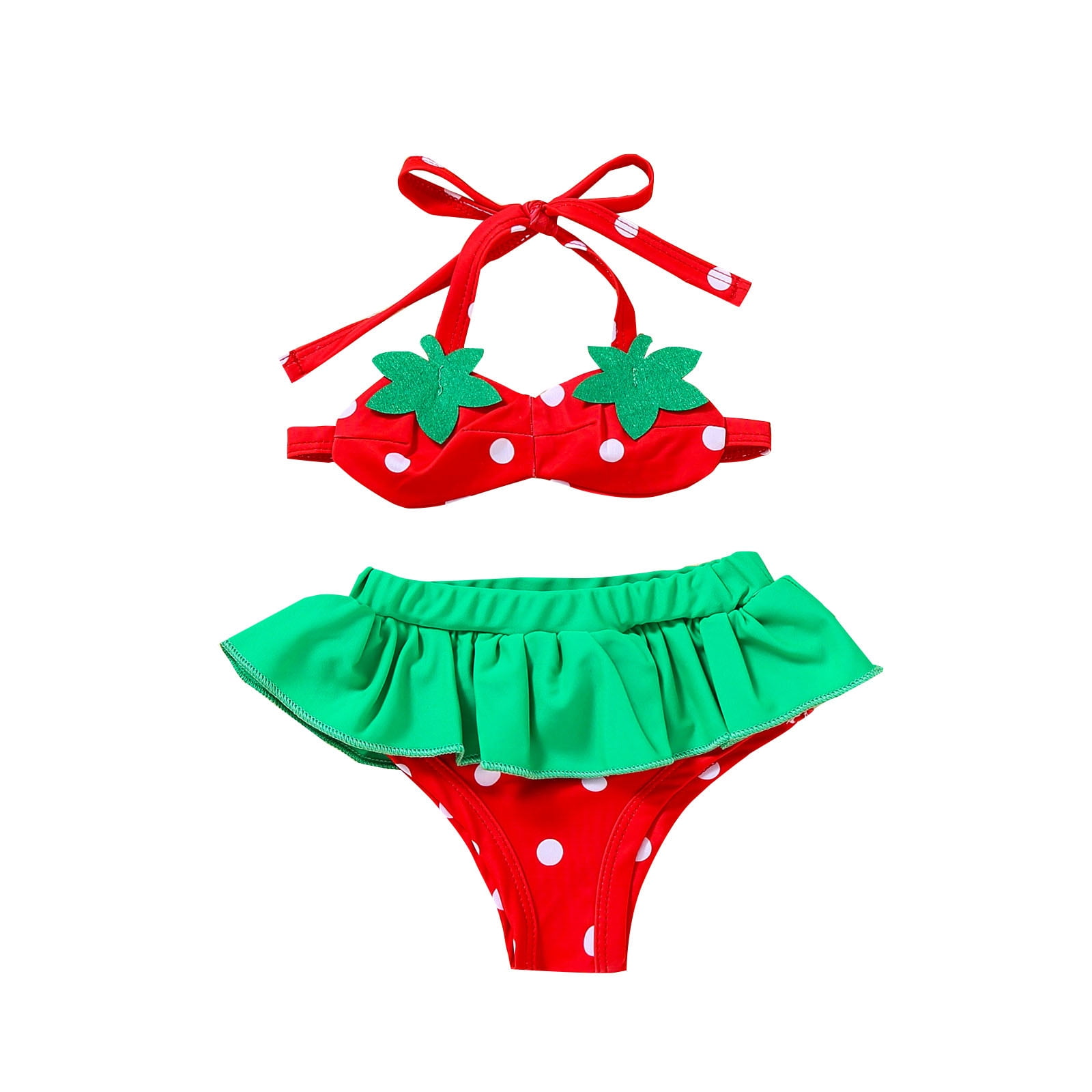 Holiday Savings Deals! Kukoosong Girls Swimsuit Little Girl Bikinis