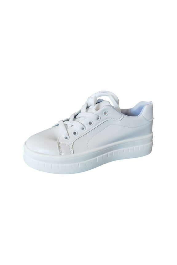 Womens Comfort Flats Womens Slip on Shoes Comfort Fashion Comfortable for Walking Sneakers Lace up Casual Shoes for Women White 38