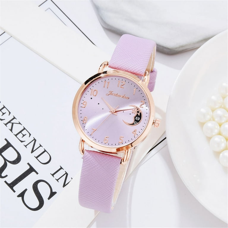 Holiday Savings Deals! Kukoosong Womens Watches Clearance Sale Prime Sleek  Minimalist Fashion With Strap Dial Womens Quartz Watch Gift Watch Ladies